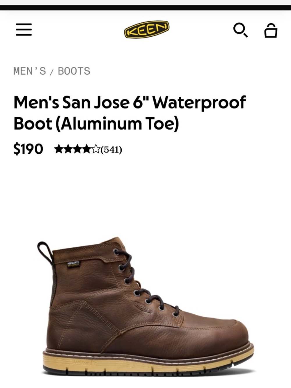 Work boots